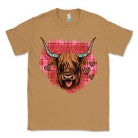 Toasted Coconut highland cow valentines Classic Tee - JahusDesignShop
