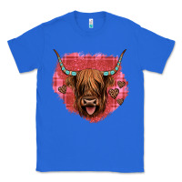True Royal highland cow valentines Classic Tee - JahusDesignShop