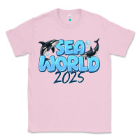 Bubblegum Pink Sea World 2025 Classic Tee - CowhideDigitalArt