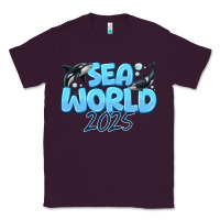 Plum Sea World 2025 Classic Tee - CowhideDigitalArt