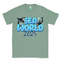 Sage Sea World 2025 Classic Tee - CowhideDigitalArt