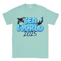 Seafoam Sea World 2025 Classic Tee - CowhideDigitalArt