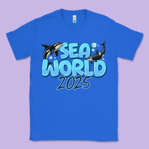Sea World 2025 Classic Tee Designed By Cowhidedigitalart
