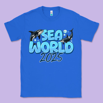 Sea World 2025 Classic Tee Designed By Cowhidedigitalart