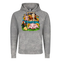 Cloud Rock farm truck animals Vintage Hoodie - Zillion Design Studio