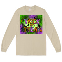 Mushroom trick or treat mouse pad Long Sleeve Tee - BundleAndBundleShop