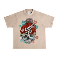 French Oak freezing to death skull Urban Heavy Tee - FaDigitalArtStudio