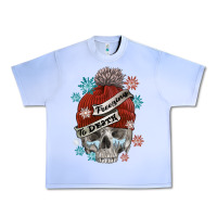 Grape Ice freezing to death skull Urban Heavy Tee - FaDigitalArtStudio