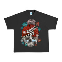 Pigment Black freezing to death skull Urban Heavy Tee - FaDigitalArtStudio