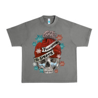 Tornado freezing to death skull Urban Heavy Tee - FaDigitalArtStudio