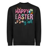Black Happy Easter y'all Heavyweight Sweatshirt - Neo Western