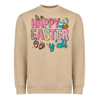 Happy Easter Y'all Heavyweight Sweatshirt | Teevron