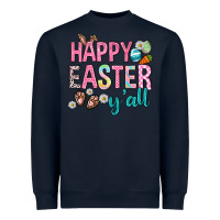 Navy Happy Easter y'all Heavyweight Sweatshirt - Neo Western