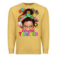 Antique Gold preschool teacher Premium Sweatshirt - NancyCooperArtShop