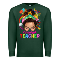 Sports Green preschool teacher Premium Sweatshirt - NancyCooperArtShop