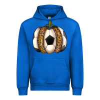 Cobalt Soccer Pumpkin Urban Hoodie - texasbilliewilder