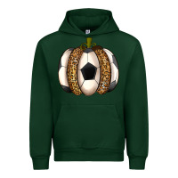Forest Green Soccer Pumpkin Urban Hoodie - texasbilliewilder