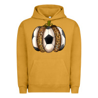 Pigment Peanut Butter Soccer Pumpkin Urban Hoodie - texasbilliewilder