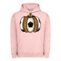 Pigment Salmon Soccer Pumpkin Urban Hoodie - texasbilliewilder