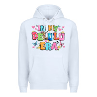 White in my delulu era Premium Hoodie - Artiststas