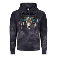 Cloud Black wild soul boho skull Vintage Hoodie - RanaPortraitStore