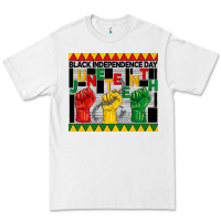 White black independence day juneteenth tumbler Premium Tee - BarkalooDesign