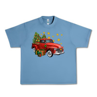Pebble Blue christmas truck Urban Heavy Tee - FaDigitalArtStudio