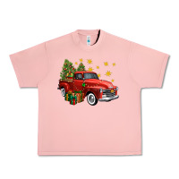 Salmon christmas truck Urban Heavy Tee - FaDigitalArtStudio