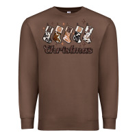 Chestnut howdy christmas Premium Sweatshirt - MaliasSmallBusiness