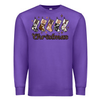 Purple howdy christmas Premium Sweatshirt - MaliasSmallBusiness
