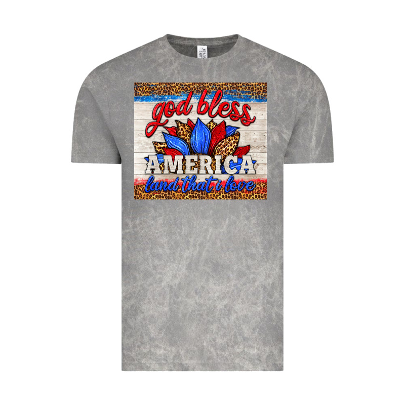 God Bless America Land That I Love Vintage Tee by HRA Design Shop | Teevron