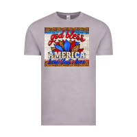 Vintage Zinc god bless america land that i love Vintage Tee - HRA Design Shop