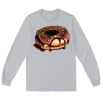 Moon Dust chocolate donut with candies Long Sleeve Tee - AdoDesignShop