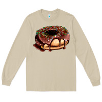 Mushroom chocolate donut with candies Long Sleeve Tee - AdoDesignShop