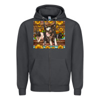 Smoke Western Cute Hampshire Pigs Zipper Hoodie - LillyAllenDesigns