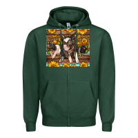 Western Cute Hampshire Pigs Zipper Hoodie | Teevron
