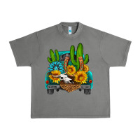 Tornado western truck Horseshoe Urban Heavy Tee - HRA Design Shop