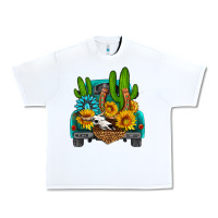 White western truck Horseshoe Urban Heavy Tee - HRA Design Shop