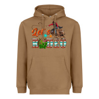 Toasted Coconut lets rodeo Heavyweight Hoodie - NancyCooperArtShop