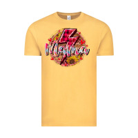 Vintage Mustard mama lighting bolt Vintage Tee - RacoonDesign