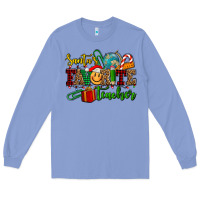 Colony Blue santa's favorite teacher Long Sleeve Tee - AdoDesignShop