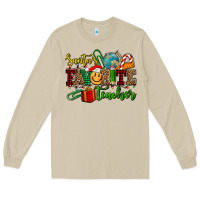 Mushroom santa's favorite teacher Long Sleeve Tee - AdoDesignShop