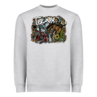 Heather Grey texas Heavyweight Sweatshirt - SublimationCraftShop