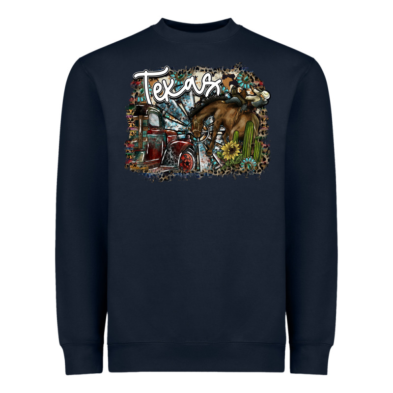 Texas Heavyweight Sweatshirt by SublimationCraftShop | Teevron