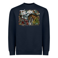 Navy texas Heavyweight Sweatshirt - SublimationCraftShop