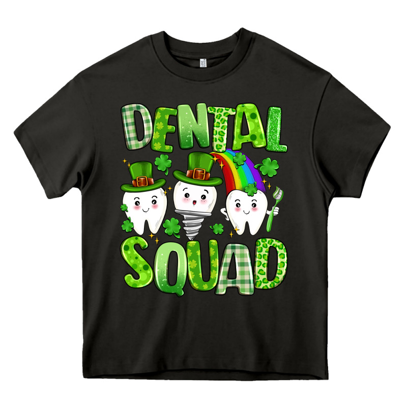 St. Patricks Day Dental Squad Heavy Core Tee by Artiststas | Teevron