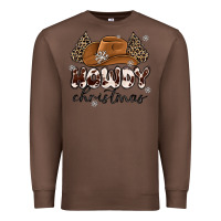 Chestnut howdy christmas Premium Sweatshirt - MaliasSmallBusiness