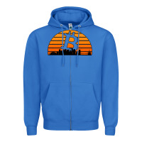 True Royal bitcoin new orleans retro sunset Zipper Hoodie - Jasminsmagicworld