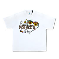 White happy mother's day Urban Heavy Tee - CowhideDigitalArt