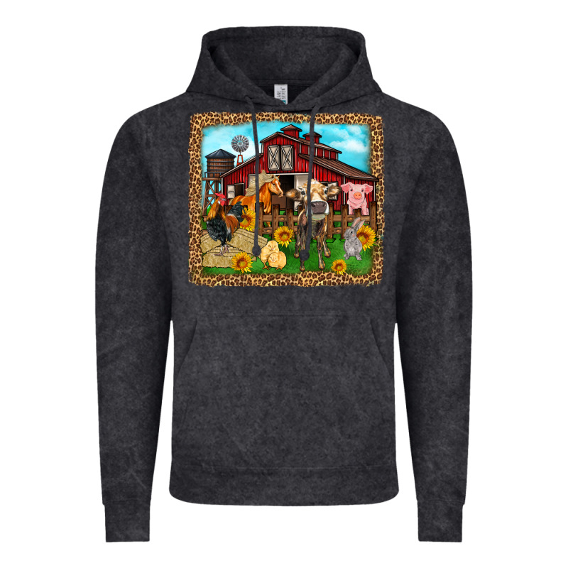 Farm Life Vintage Hoodie by Zillion Design Studio | Teevron